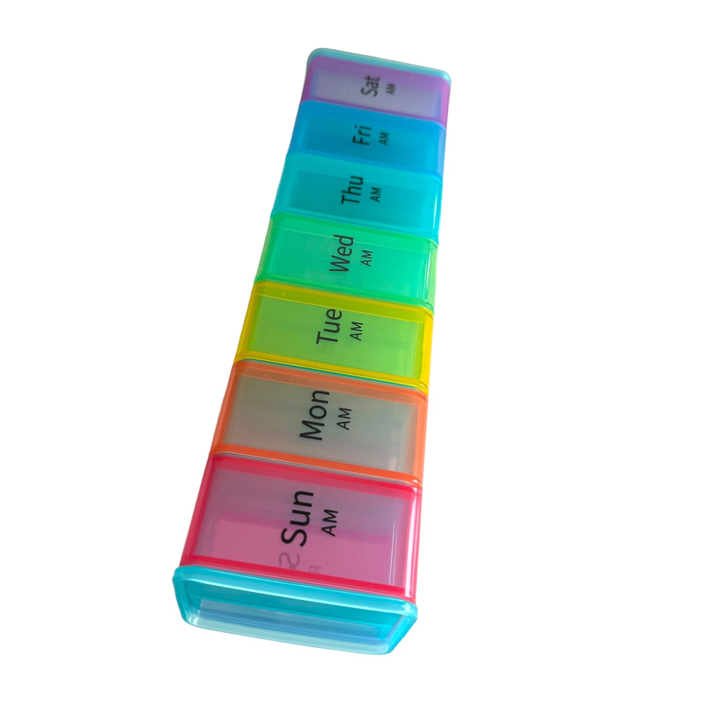 7 Day Pill Box — 2x Day — Super Sized Jumbo Box