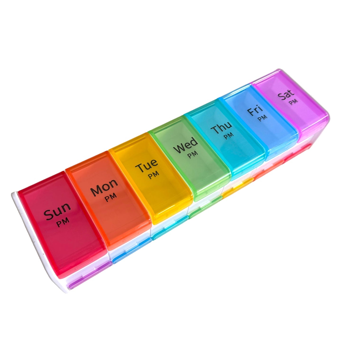 7 Day Pill Box — 2x Day — Super Sized Jumbo Box