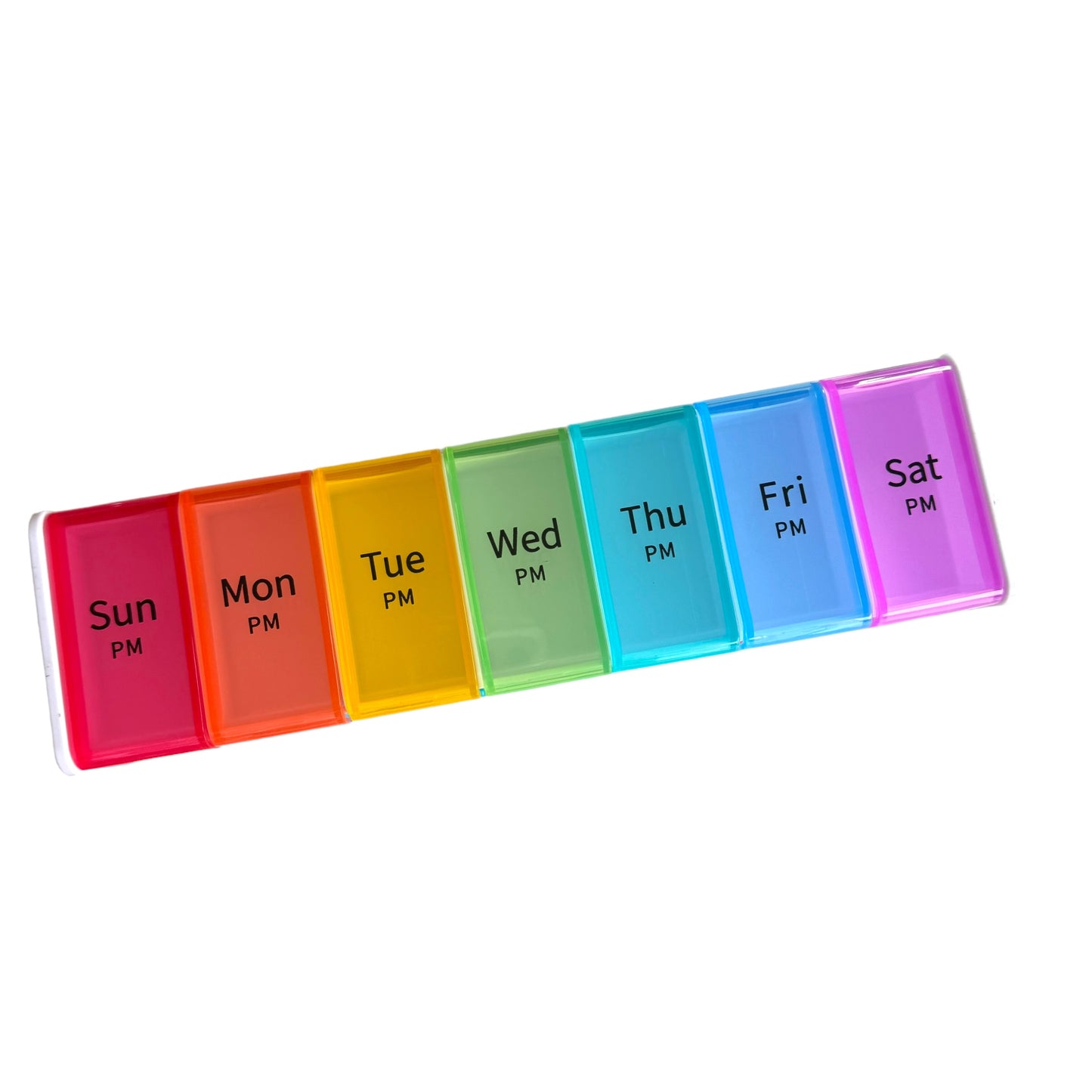 7 Day Pill Box — 2x Day — Super Sized Jumbo Box
