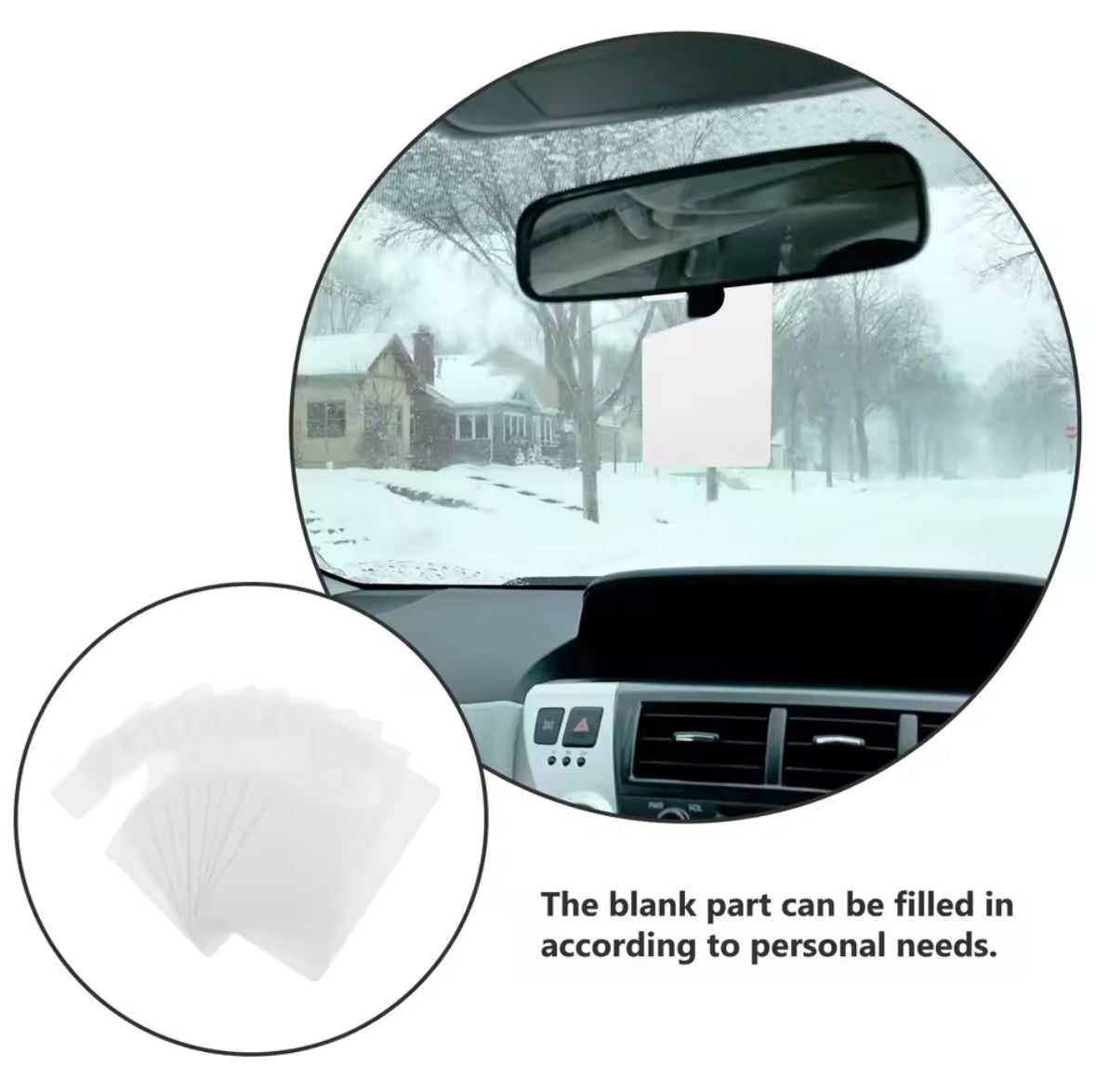 Wipeable Communication Hang Tag