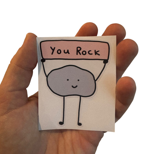 Sticker — 'You Rock’.