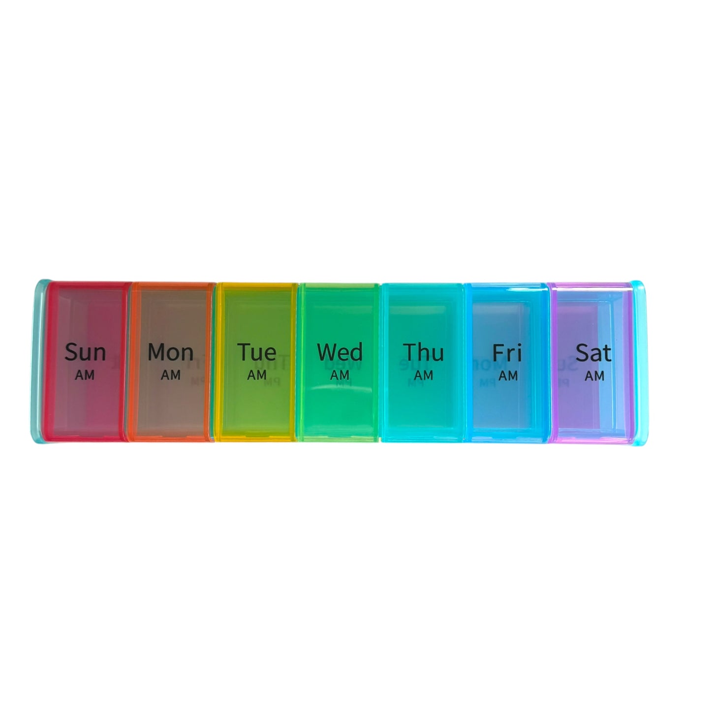 7 Day Pill Box — 2x Day — Super Sized Jumbo Box
