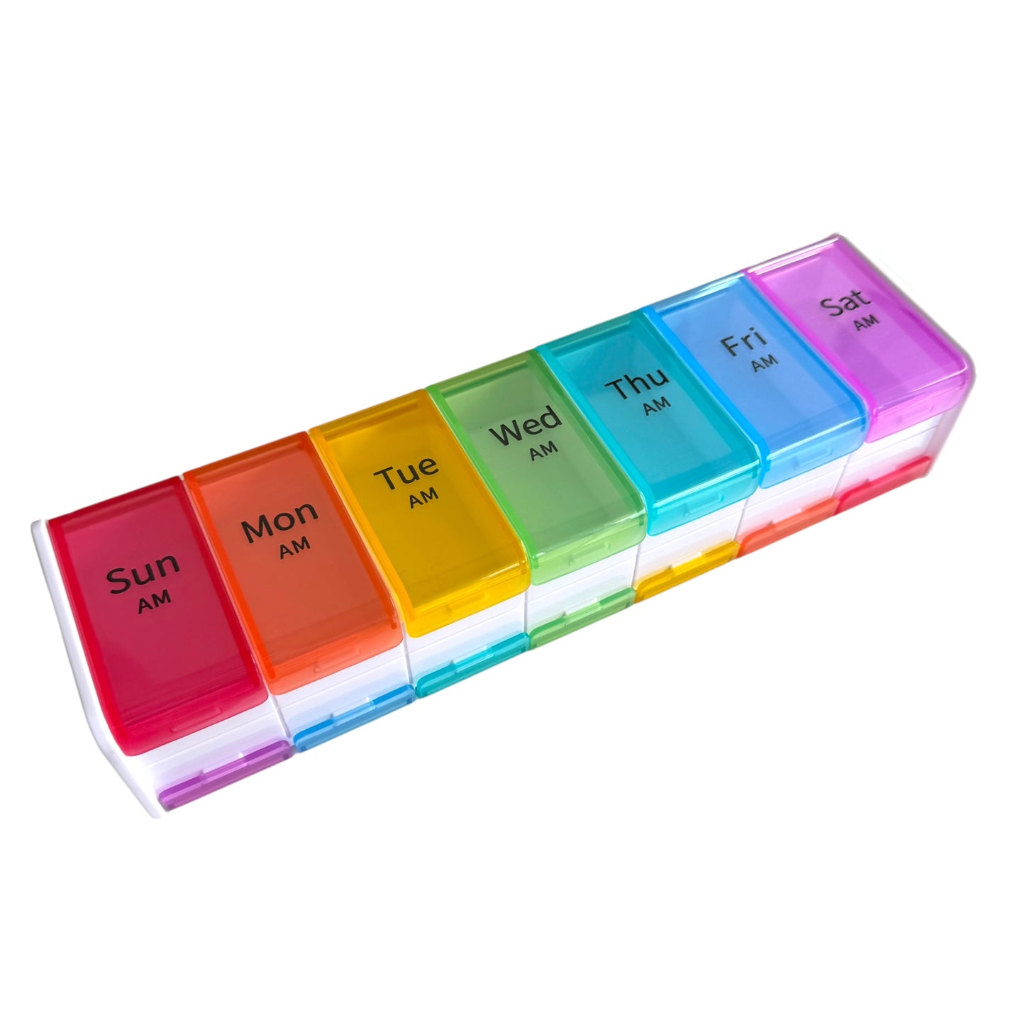 7 Day Pill Box — 2x Day — Super Sized Jumbo Box