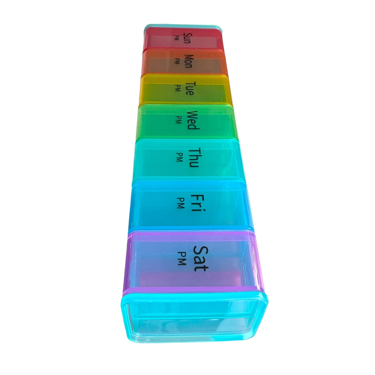 7 Day Pill Box — 2x Day — Super Sized Jumbo Box