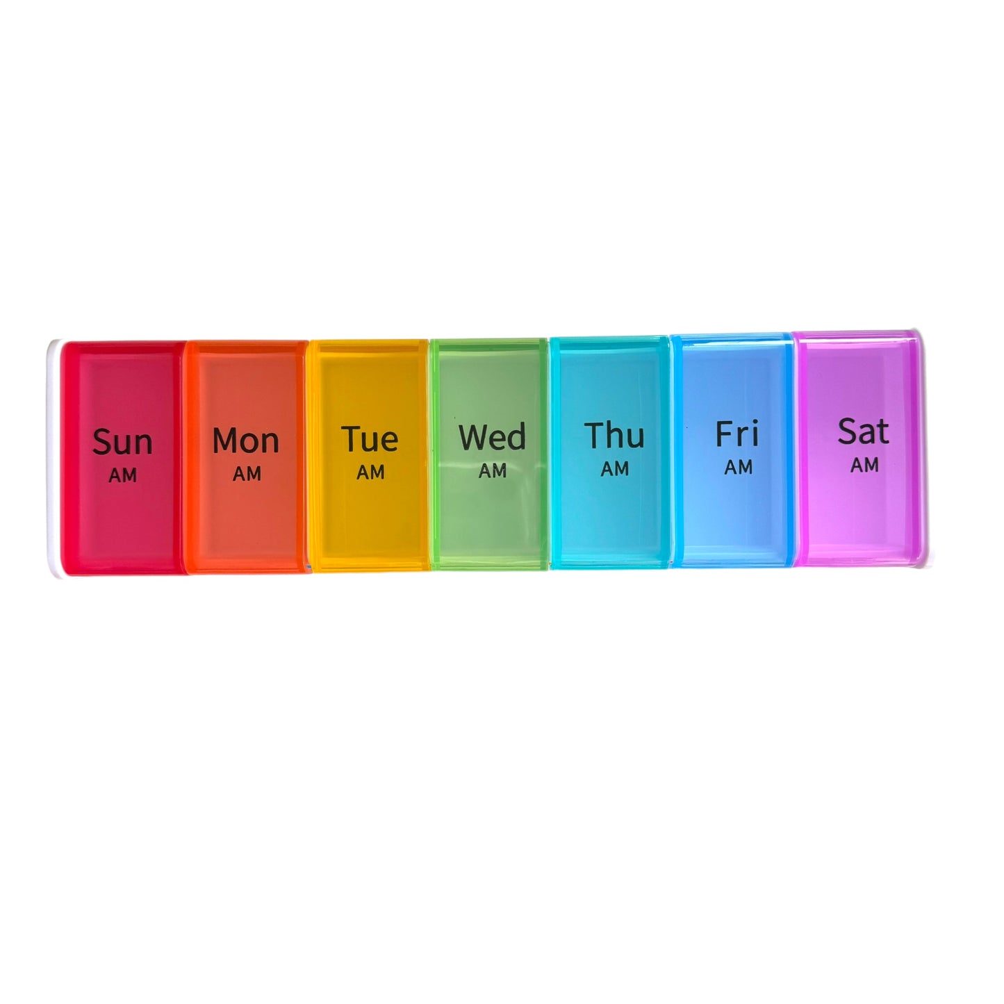7 Day Pill Box — 2x Day — Super Sized Jumbo Box