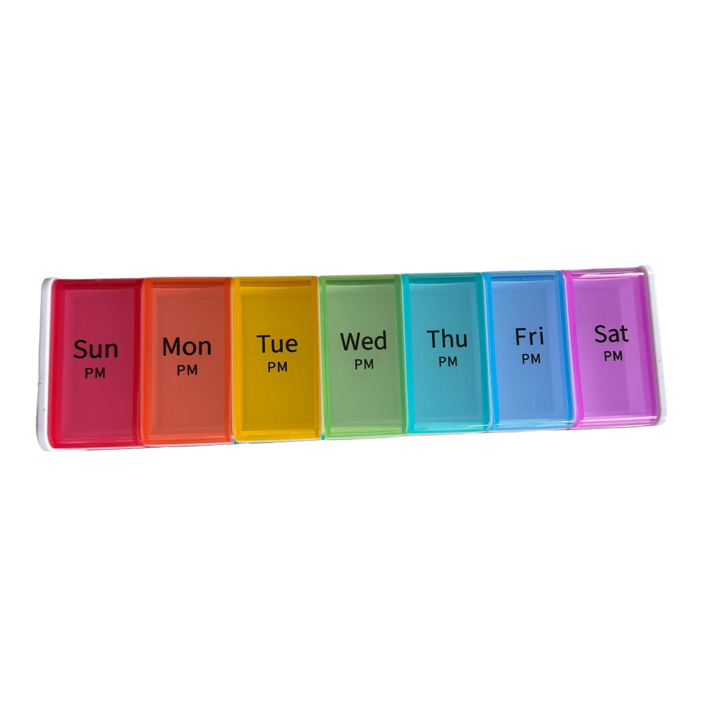 7 Day Pill Box — 2x Day — Super Sized Jumbo Box