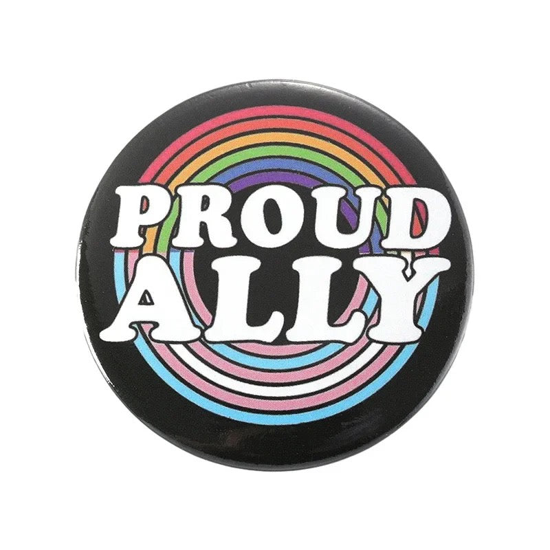 Pin — 'Proud Ally’ (LGBT / Transgender)