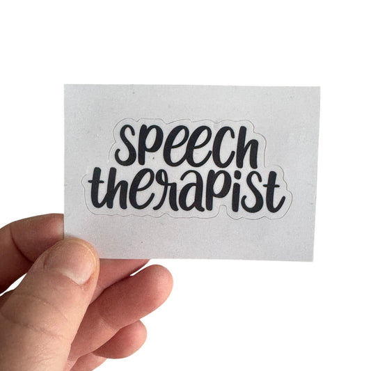 Sticker — ‘Speech Therapist’