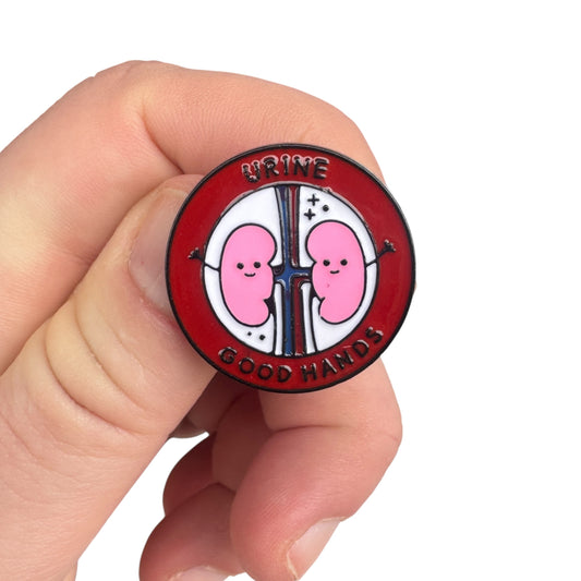 Pins — Urine Good Hands