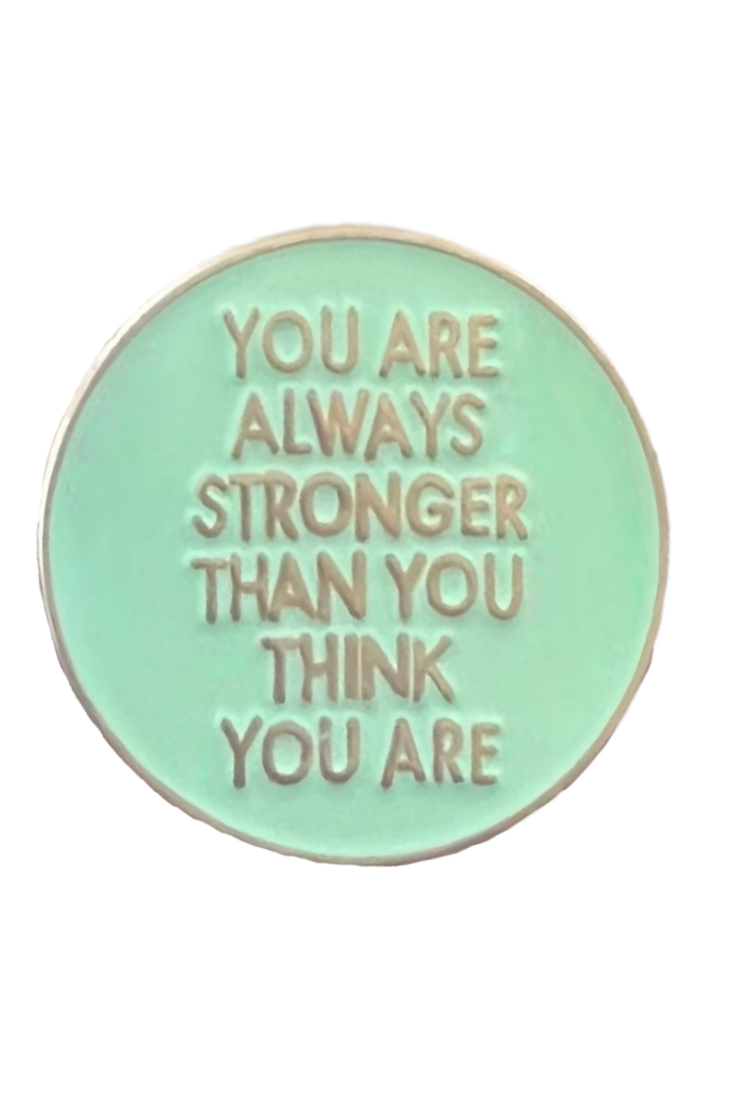 Pin — 'You Are Stronger Than You Think' SPIRIT SPARKPLUGS You Are Stronger Than You Think Aqua