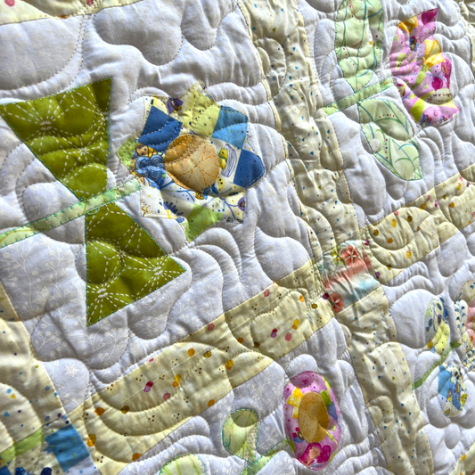 Quilt — Floral, Single Bed Quilt Baby & Toddler Car Seat Accessories Splash Quilting