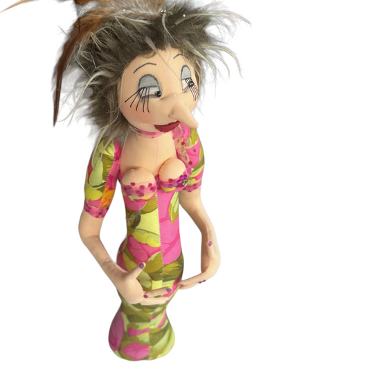 Standing Tall Woman Splash Quilting