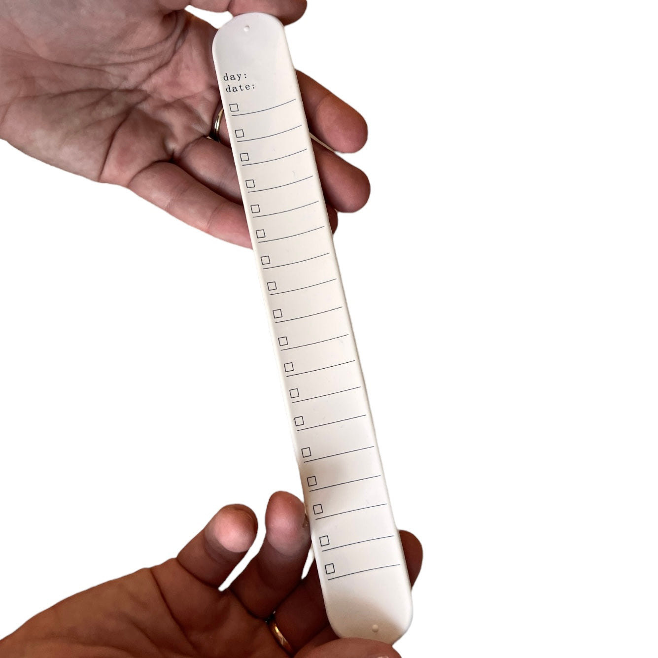 Reusable Memo Slap Wrist Band SPIRIT SPARKPLUGS