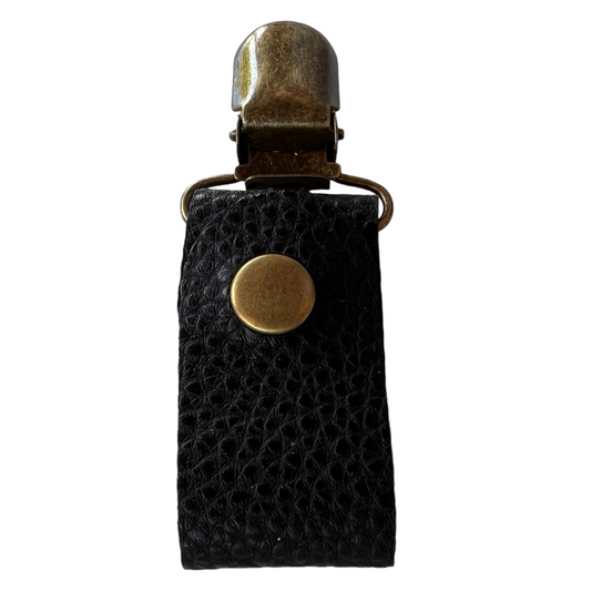 Leather Tubie Clip / Handbag Accessory SPIRIT SPARKPLUGS