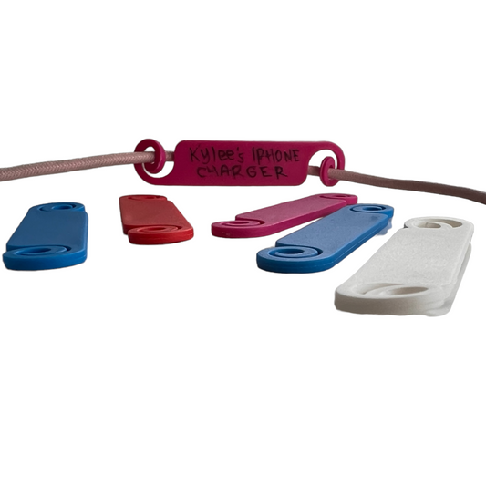 Writable Cable Tags SPIRIT SPARKPLUGS Assorted