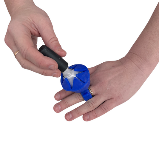 Vinyl Waste Collector / Wearable Nail Polish Bottle / Art Bin Health & Beauty SPIRIT SPARKPLUGS