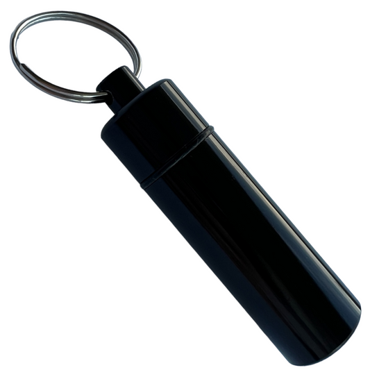 Keyring — Squared Waterproof Aluminium Pill Box Medical SPIRIT SPARKPLUGS