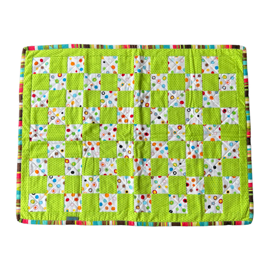 Quilt — Green Patchwork Quilt Baby & Toddler Car Seat Accessories Splash Quilting