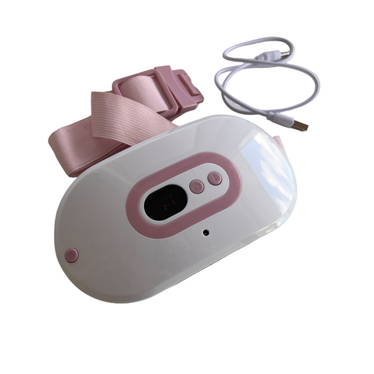 Heating Massage Belt (USB) SPIRIT SPARKPLUGS White + Pink