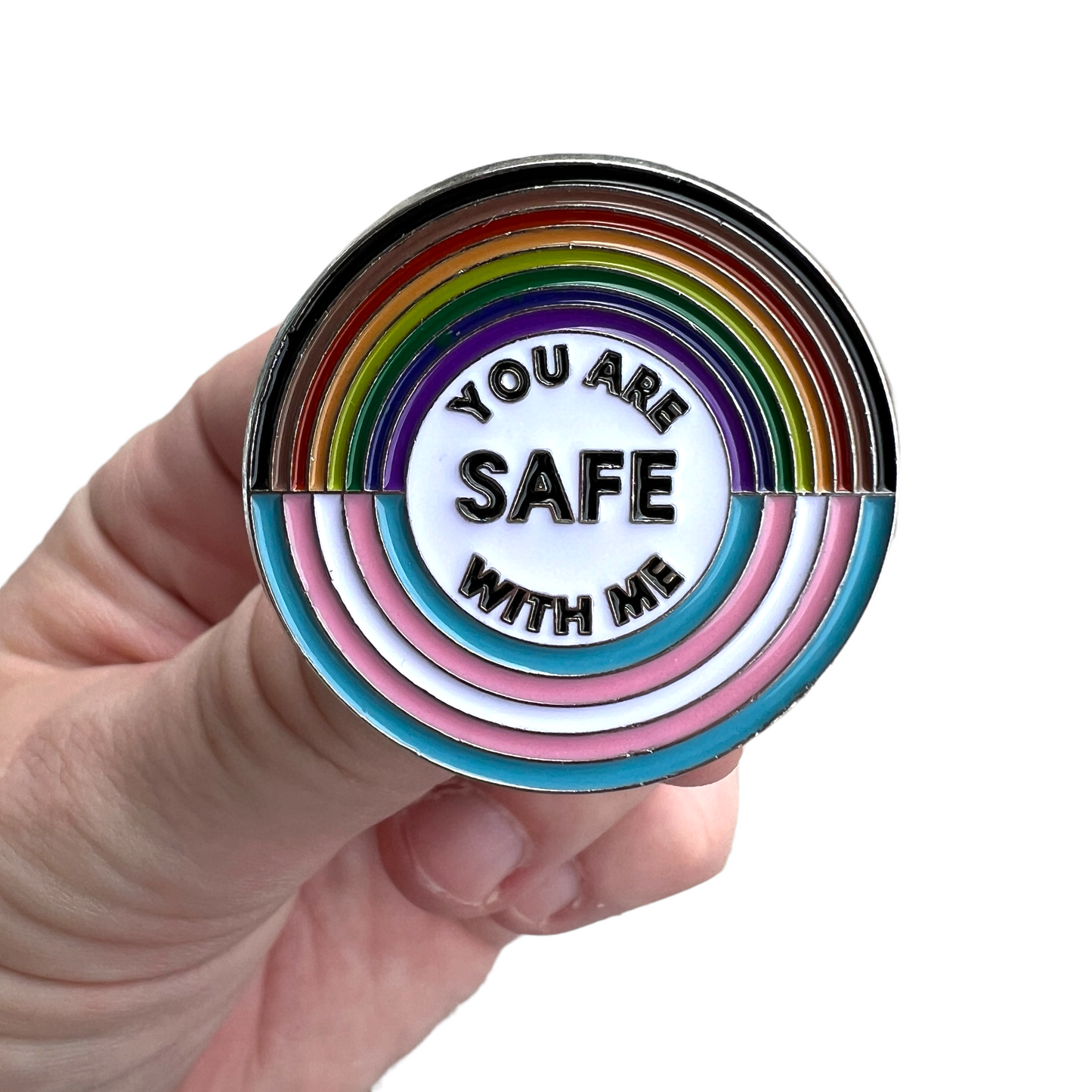 Pin — 'You Are Safe With Me LGBT'