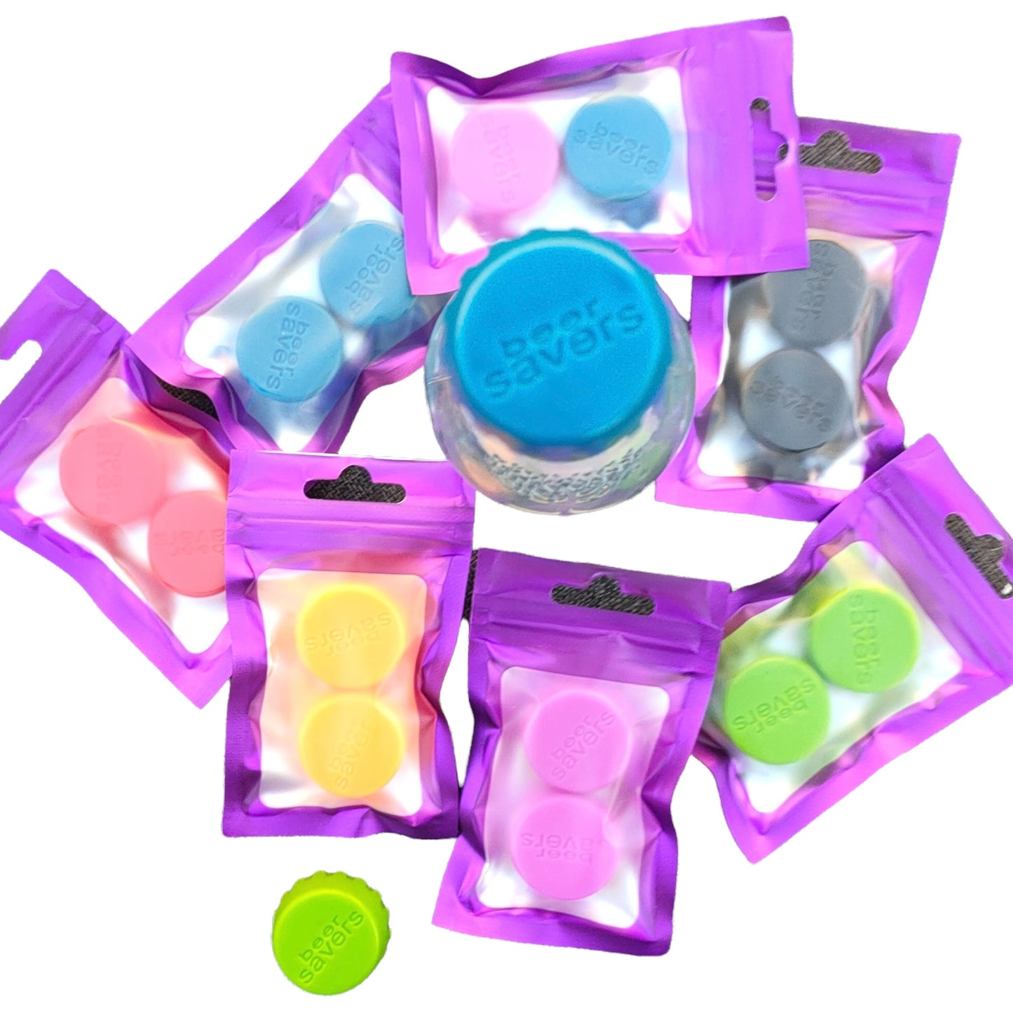 “Beer Saver” Reusable Bottle Caps SPIRIT SPARKPLUGS
