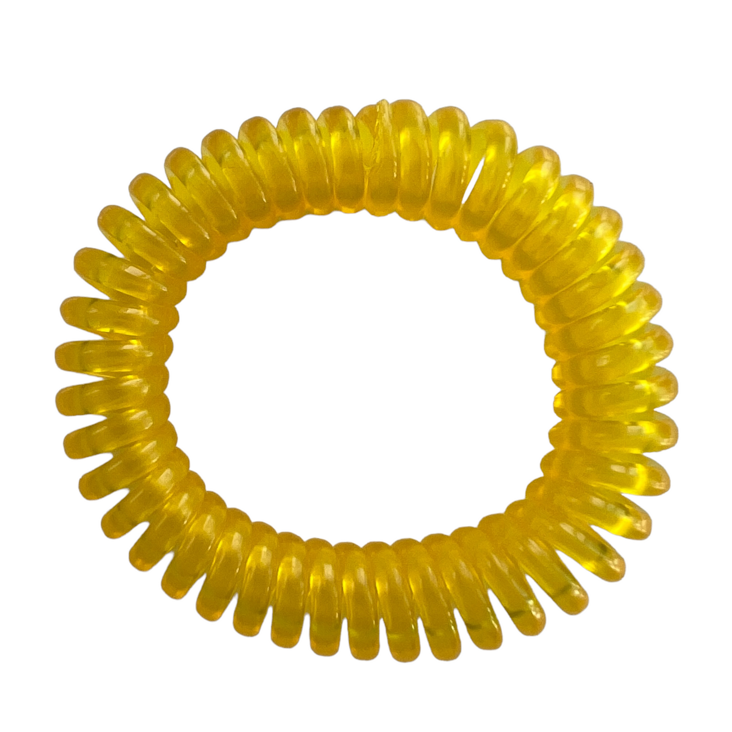 Natural Safe Mosquito Repellent Bracelets SPIRIT SPARKPLUGS Transparent Yellow