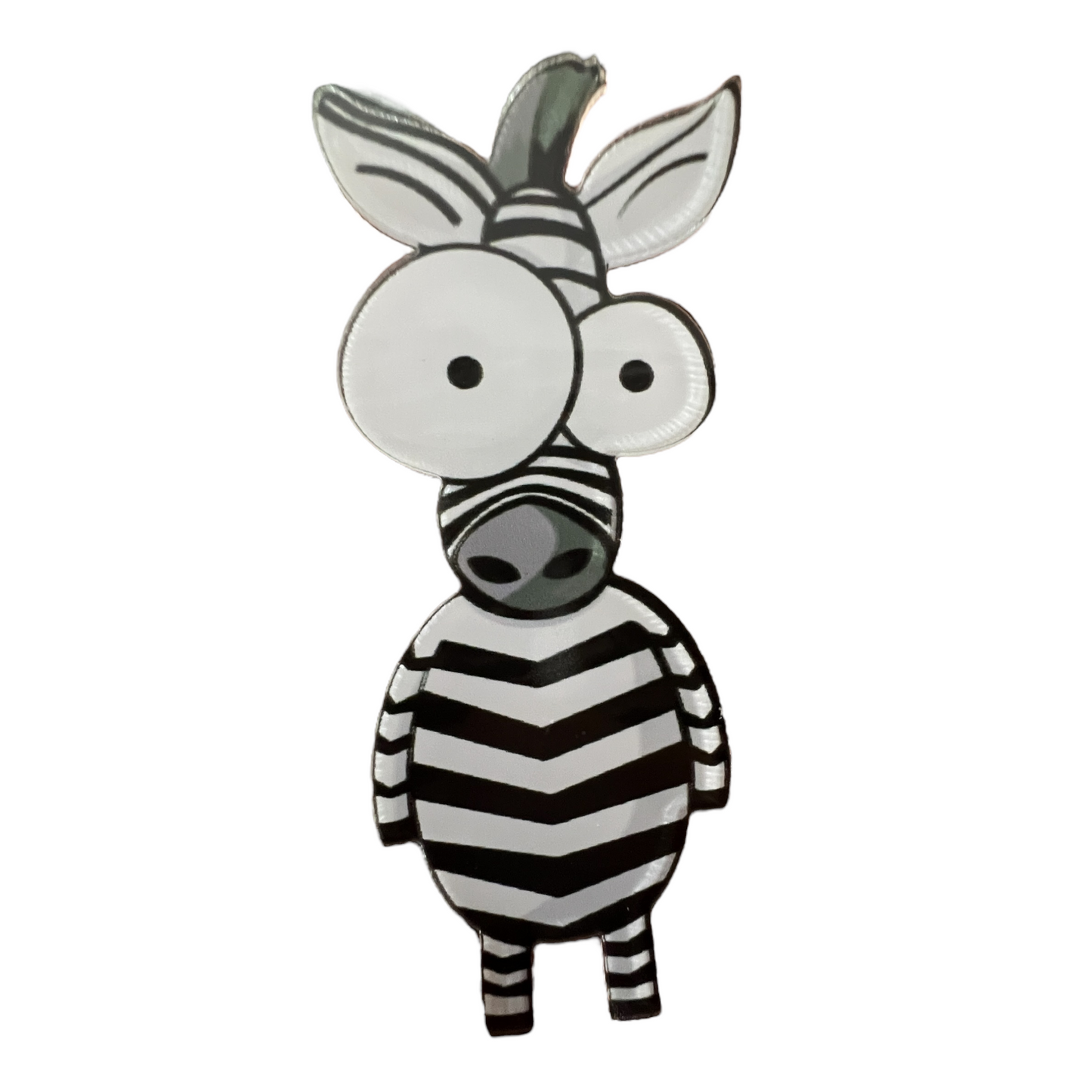 Pin — 'Standing Zebra' SPIRIT SPARKPLUGS