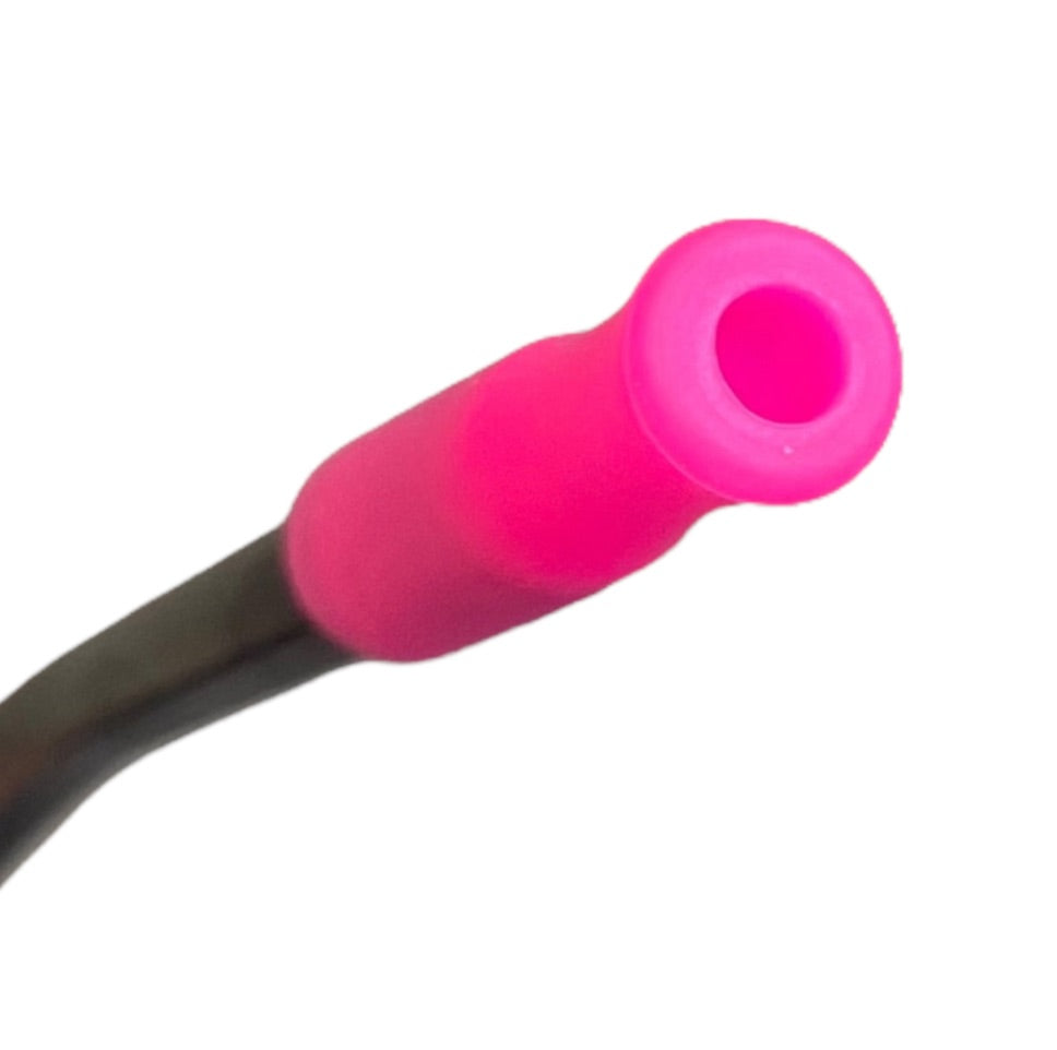 Silicone Straw Tips SPIRIT SPARKPLUGS Pink