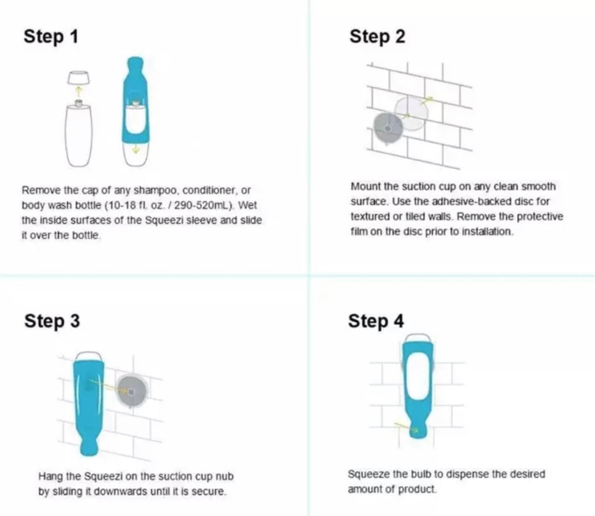 🎨 Easy Squeeze Shower Dispenser SPIRIT SPARKPLUGS