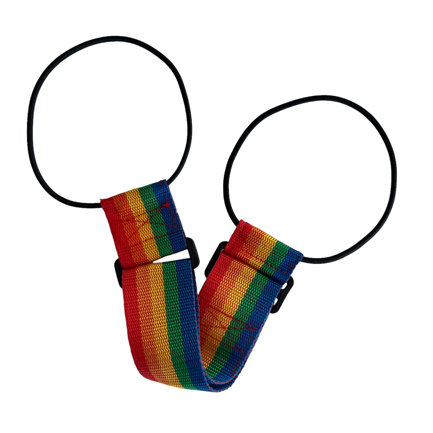 Portable anti theft luggage carrier Luggage Straps SPIRIT SPARKPLUGS Rainbow