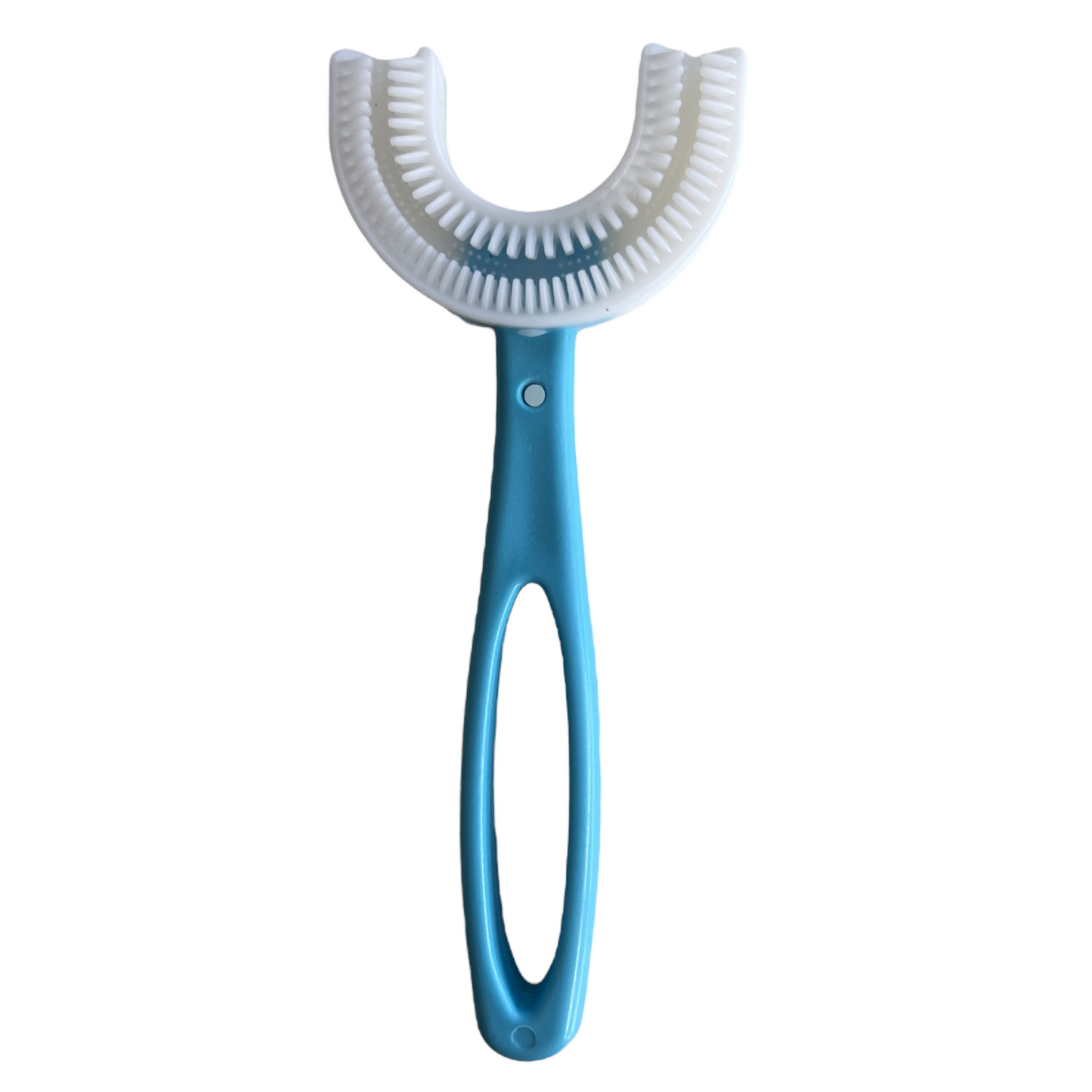 Kids “U” Whole Mouth Toothbrush SPIRIT SPARKPLUGS Blue Handle Toothbrush Large