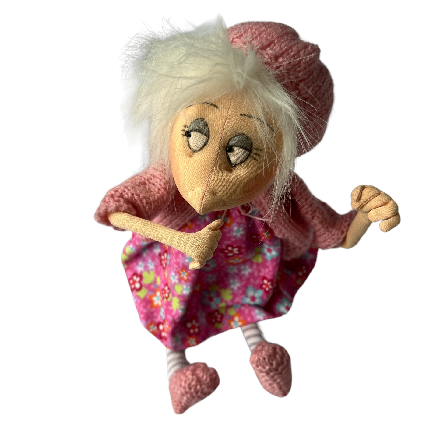 Tina, Sitting Standing Dolls Splash Quilting