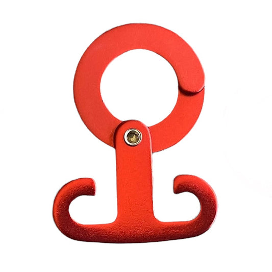 Self Locking Buckle Hook SPIRIT SPARKPLUGS Red