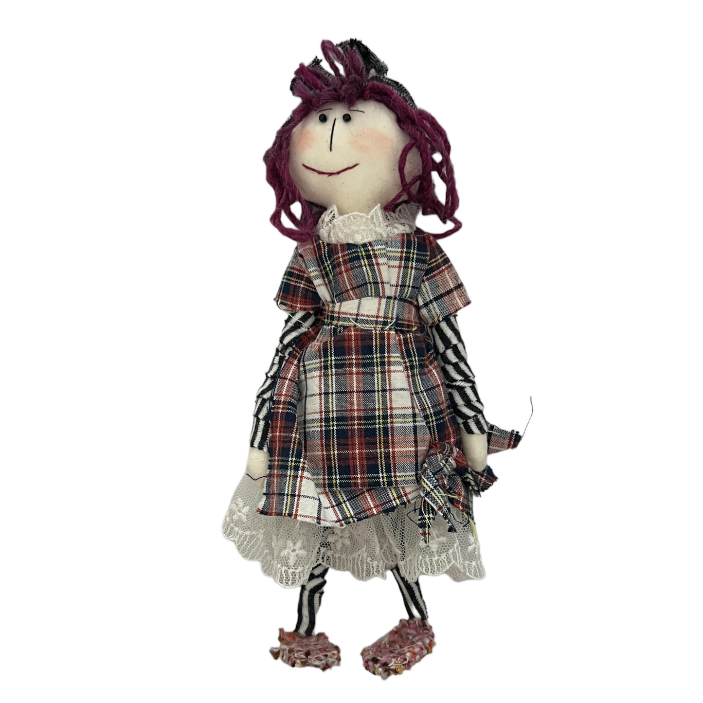 Doll, Bendy Limbs, Assorted Dolls Splash Quilting Raggedy Anne