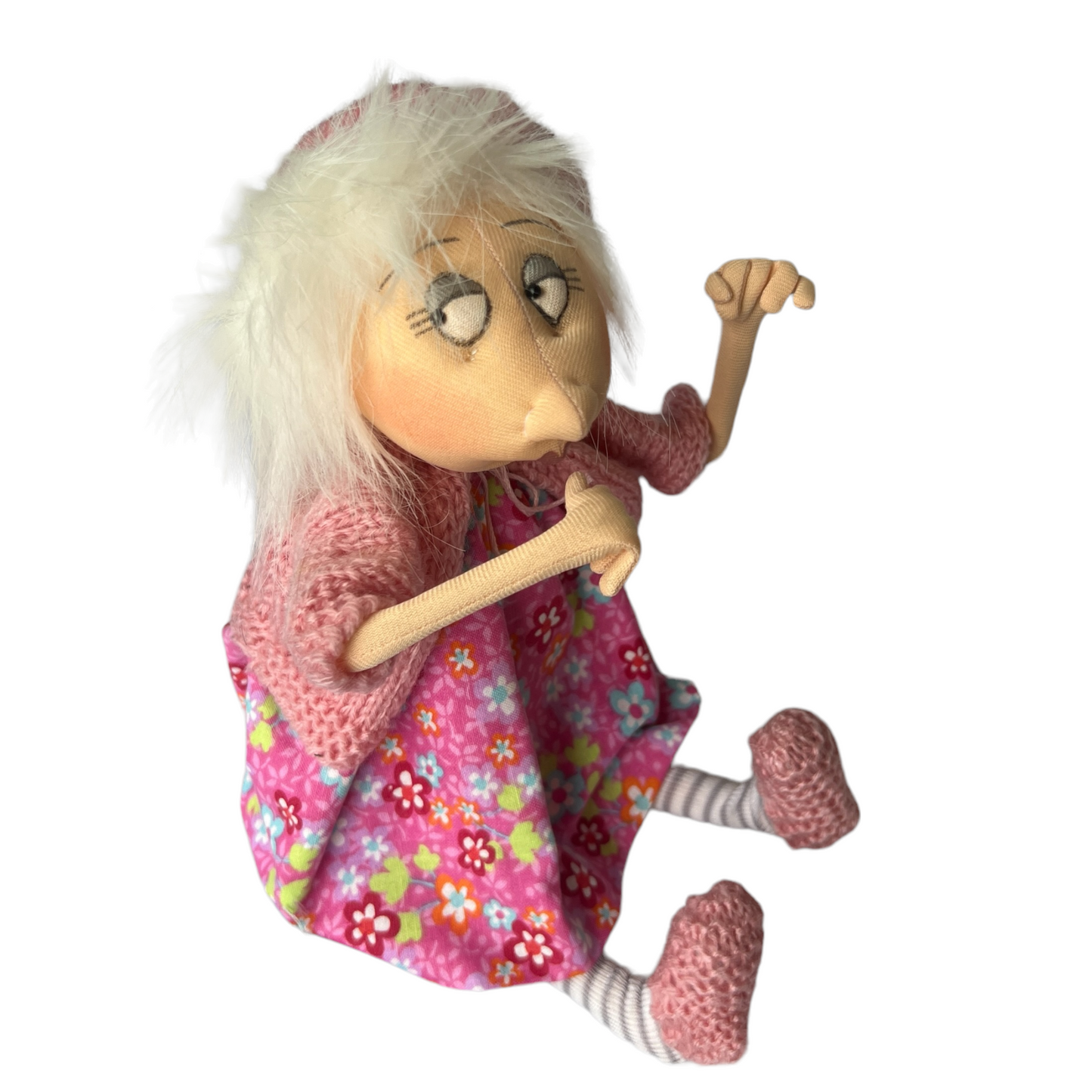 Tina, Sitting Standing Dolls Splash Quilting