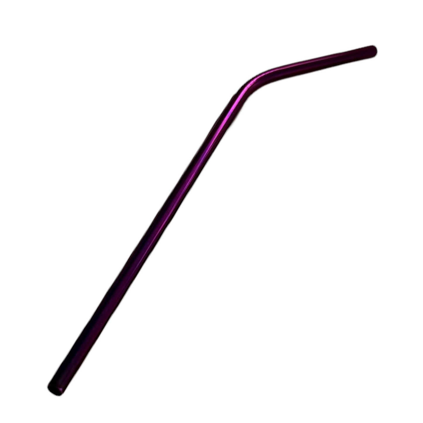 Tall Metal Straws SPIRIT SPARKPLUGS Purple