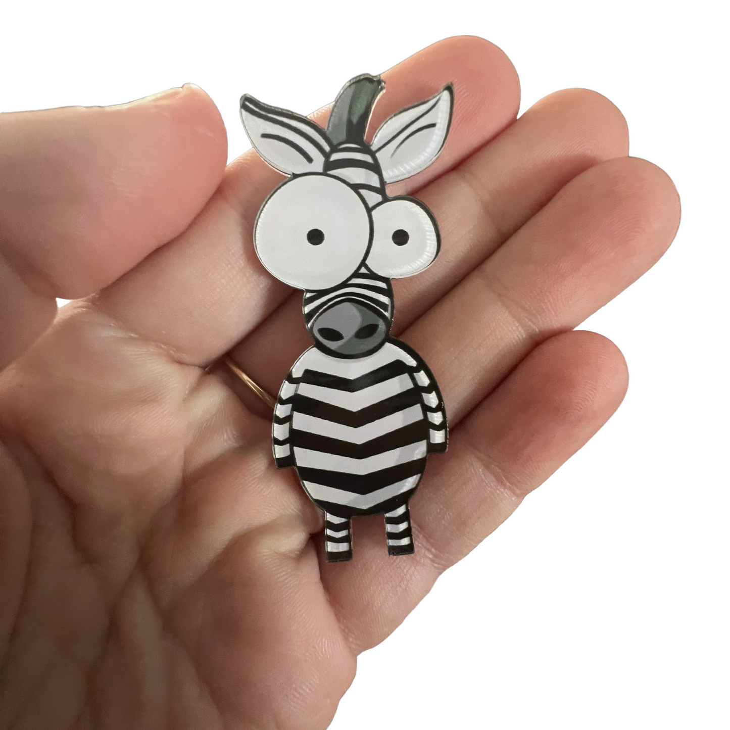 Pin — 'Standing Zebra' SPIRIT SPARKPLUGS