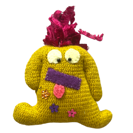 Troll Series, Mini Knitted Dolls Splash Quilting