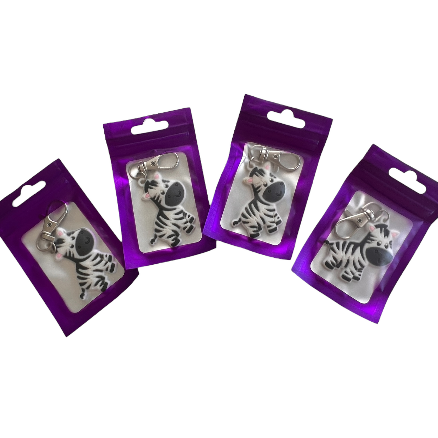Zebra Keyring (Silicone) SPIRIT SPARKPLUGS