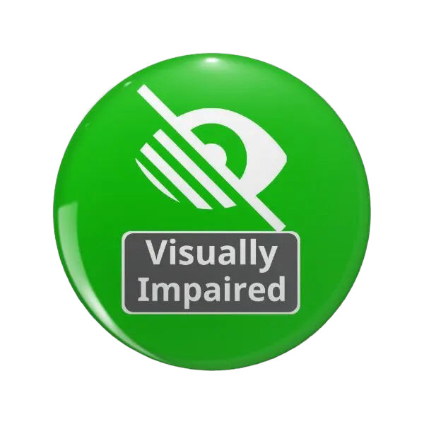 Pin — ‘Visually Impaired’.