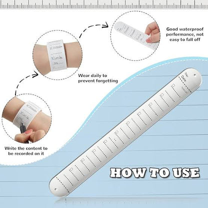 Reusable Memo Slap Wrist Band