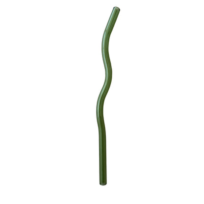 Wavy Glass Straws
