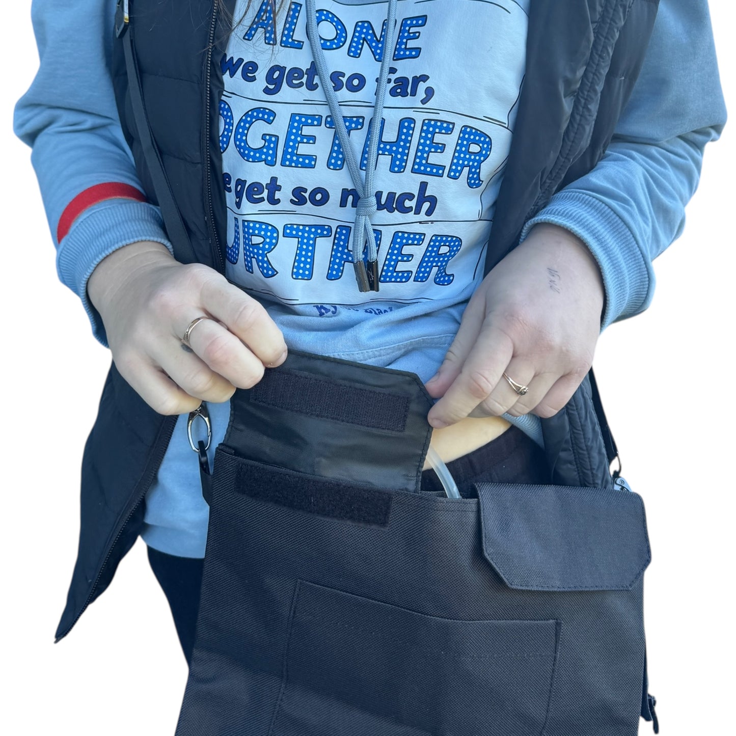 Canvas Urine Bag Holder