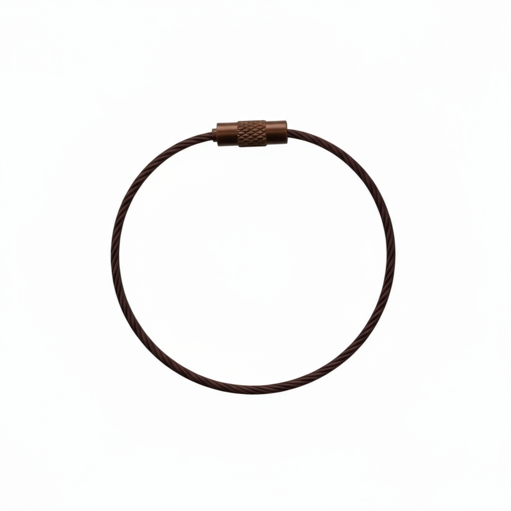 Stainless Steel Wire Keychain