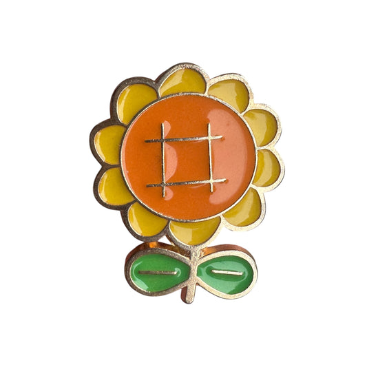Pin  — Sunflower