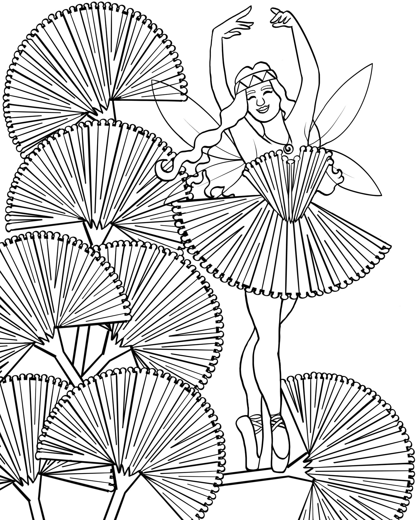 Colour-In Christmas Card — By Artist Geri Herd