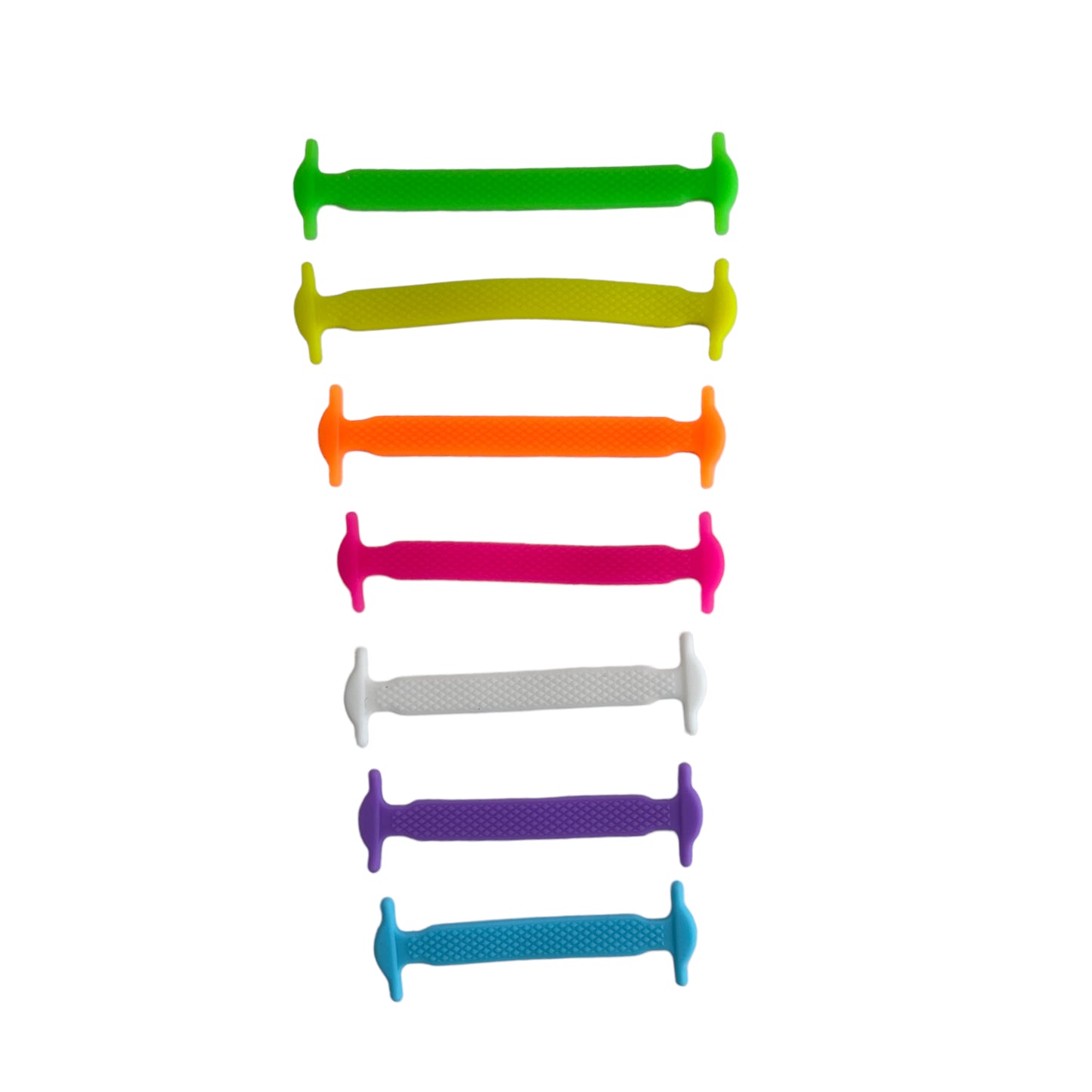 Adaptive ‘No Tie’ Shoelaces — Colourful Silicone