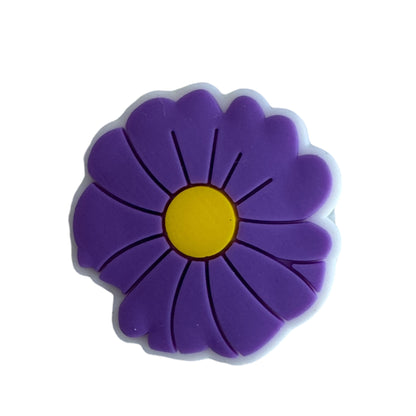 Jibbitz — Purple Flowers Set