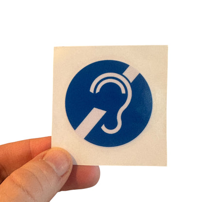 Sticker — Hearing Impairment