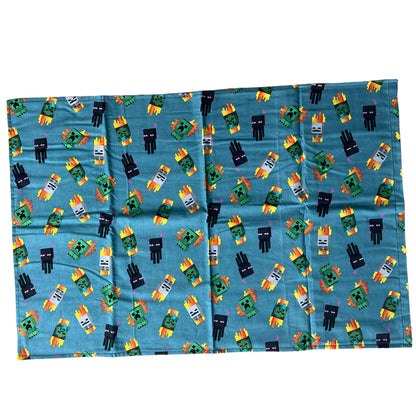 Designer Pillowcases (Dual Cotton + Flannelette)